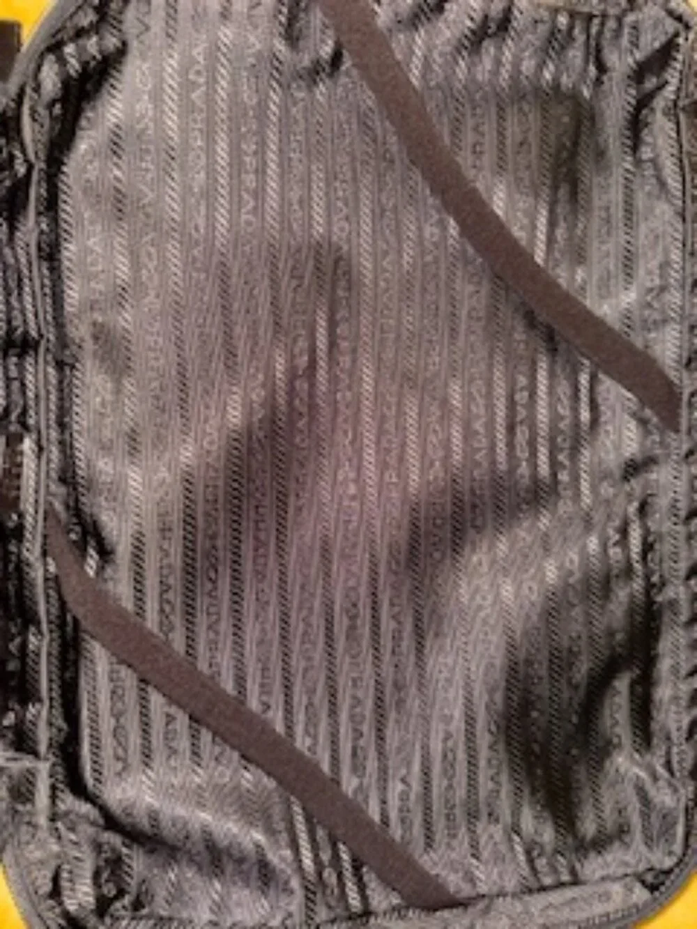 Prada Nylon Laptop Pouch in Brown ($675)